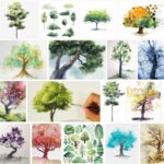 Watercolor Trees - 1453 Watercolor Trees ideas in 2021 