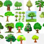 Cartoon Trees, 108 Free Premium Background Images 