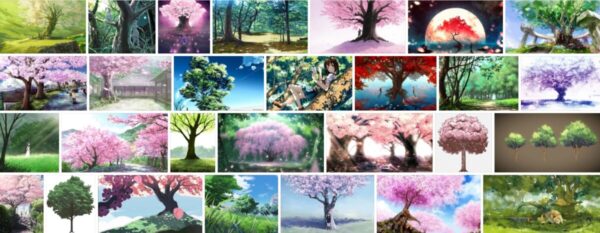 Anime Trees - How To Draw Anime Trees ? 