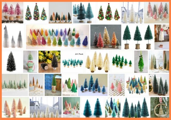 Bottle Brush Christmas Trees, What is a bottle brush Christmas tree? 