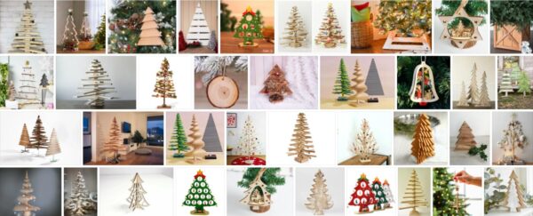 Wooden Christmas Trees,105 Sample Models, How Do You Make a Wooden Christmas Tree? 