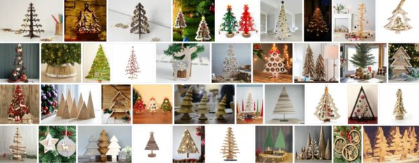 Wooden Christmas Trees,105 Sample Models, How Do You Make a Wooden Christmas Tree? 